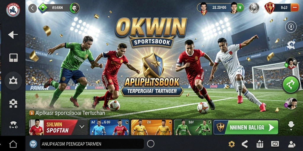 Screenshot tampilan gameplay Sportsbook dari aplikasi OKWIN.