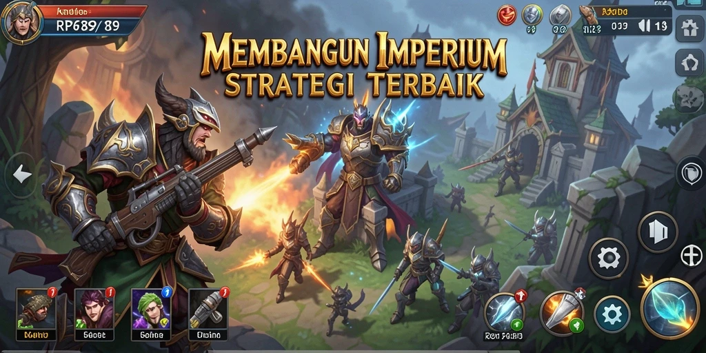 Tampilan gameplay menawan dari RP6789 dengan strategi mendalam.