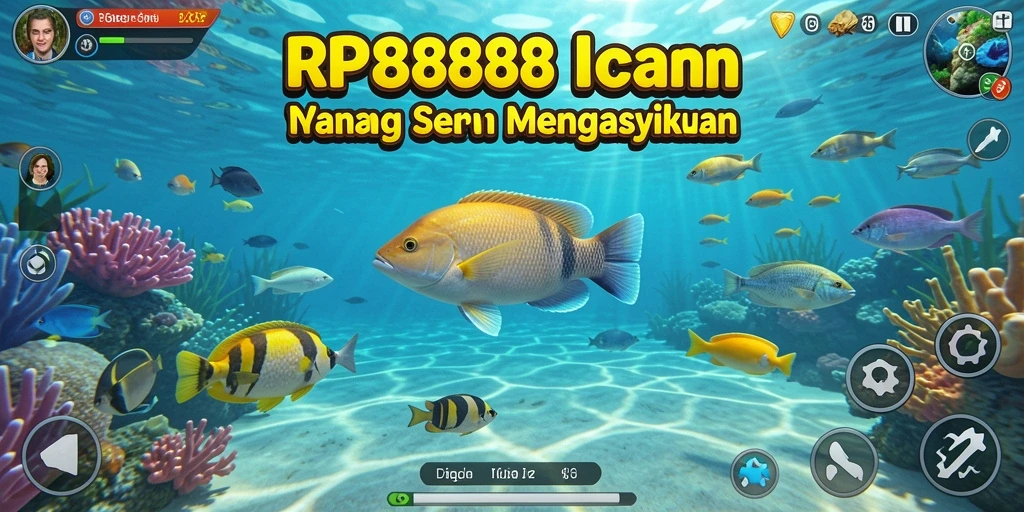 Tangkapan ikan yang luar biasa dalam gameplay RP8888.