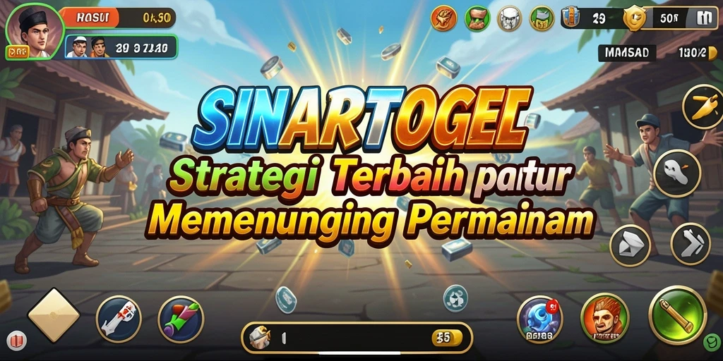 Tampilan seru gameplay SINARTOGEL dengan strategi yang mendalam.